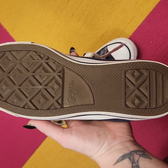 CONVERSE navy high tops - Picture 8 of 13